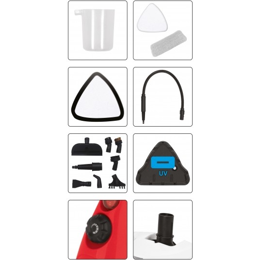 MOP PAROWY Z LAMPĄ UV 1500W -zdjęcie numer 18