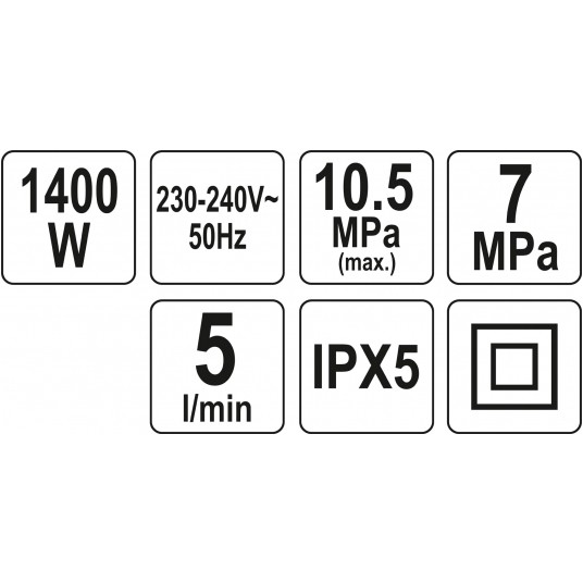 MYJKA CIŚNIENIOWA 1400W 105 BAR -zdjęcie numer 6
