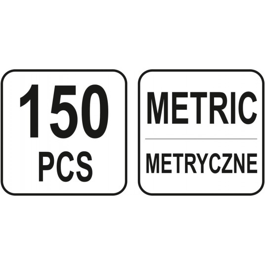 NAKRĘTKI MOTYLKOWE METRYCZNE MIX 150 SZT -zdjęcie numer 4