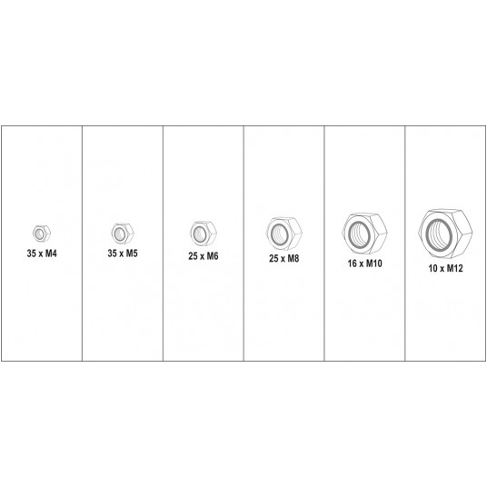 NAKRĘTKI Z ZABEZPIECZENIEM 146 SZT -zdjęcie numer 5
