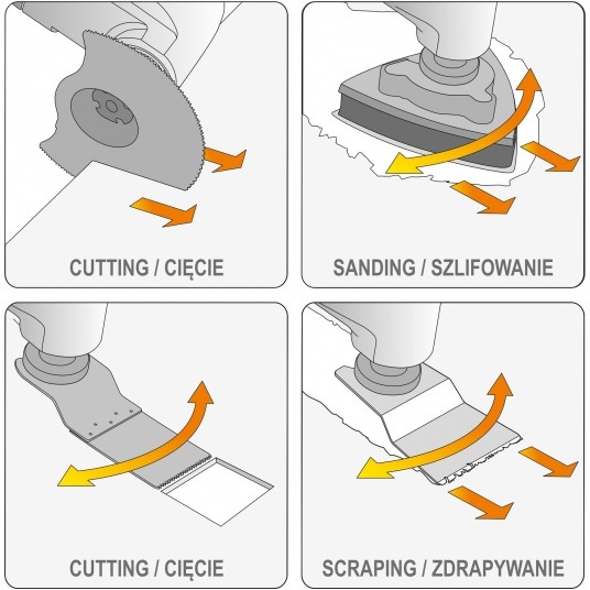 NARZĘDZIE WIELOFUNCYJNE 12V + 1 AKU -zdjęcie numer 7