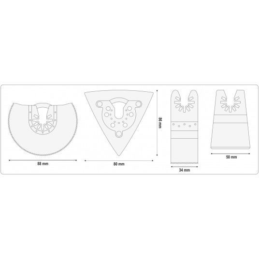 NARZĘDZIE WIELOFUNKCYJNE 18V - 2AH -zdjęcie numer 6