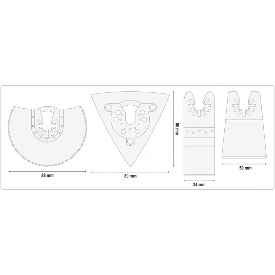 NARZĘDZIE WIELOFUNKCYJNE 18V - BODY -zdjęcie numer 7