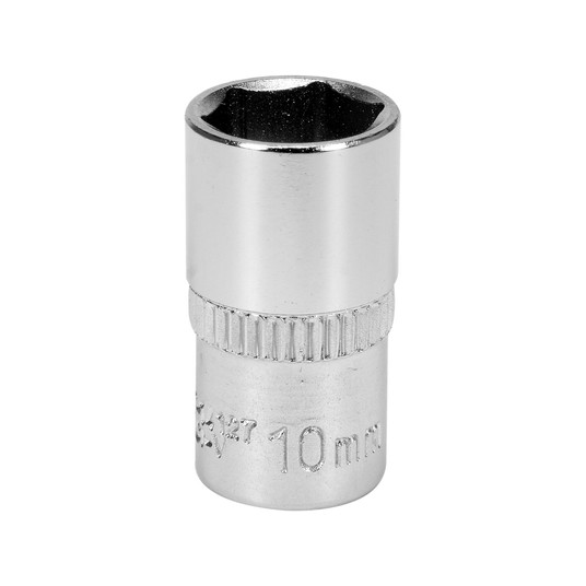 NASADKA 10MM 1/4" 6-KĄT. CV KRÓTKA -zdjęcie numer 1