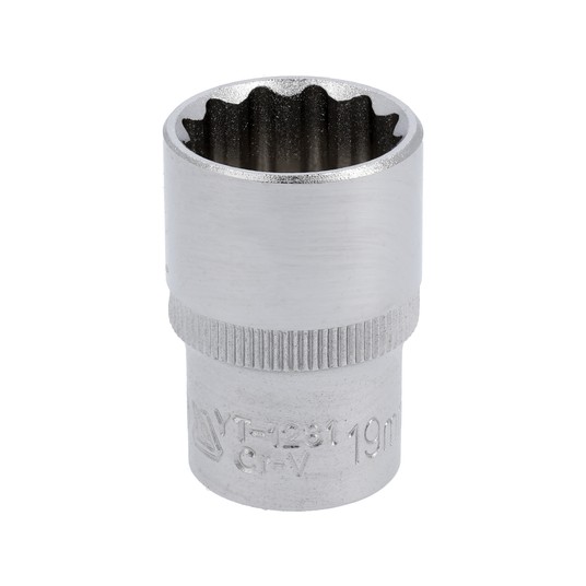 NASADKA 19MM 1/2" 12-KĄT. CV KRÓTKA -zdjęcie numer 1