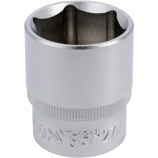 NASADKA 27MM 1/2"6-KĄT. CV KRÓTKA -zdjęcie numer 1