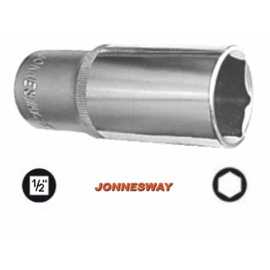 Nasadka długa 1/2" 6-kątna 19mm -zdjęcie numer 1