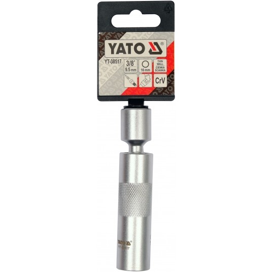 NASADKA DO ŚWIEC 16mm 3/8" Z PRZEGUBEM -zdjęcie numer 4