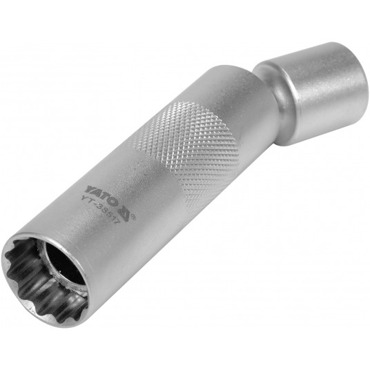 NASADKA DO ŚWIEC 16mm 3/8" Z PRZEGUBEM -zdjęcie numer 2