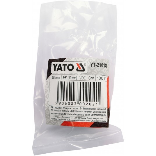 NASADKA IZOLOWANA 18MM 3/8" 6-KĄT. VDE -zdjęcie numer 2