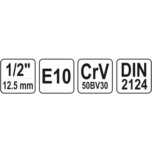 NASADKA TORX 1/2" E10 -zdjęcie numer 3
