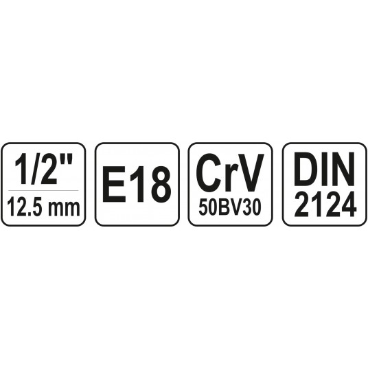 NASADKA TORX 1/2" E18 -zdjęcie numer 3