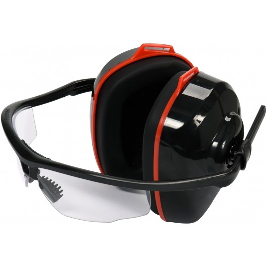 NAUSZNIKI ZINTEGR. Z OKULARAMI BEZBARWNE -zdjęcie numer 1