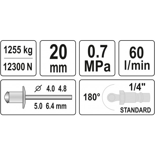NITOWNICA PNEUMATYCZNA 4,0 - 6,4 mm -zdjęcie numer 6