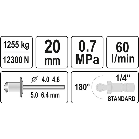 NITOWNICA PNEUMATYCZNA 4,0 - 6,4 mm -zdjęcie numer 6