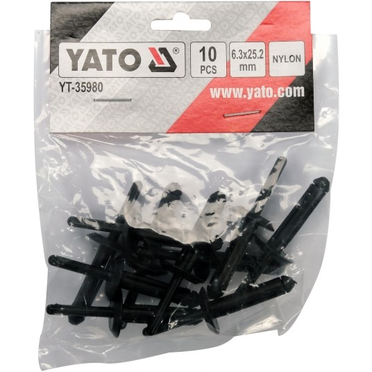 NITY PLASTIKOWE 6.3x25.2MM 10SZT. -zdjęcie numer 3