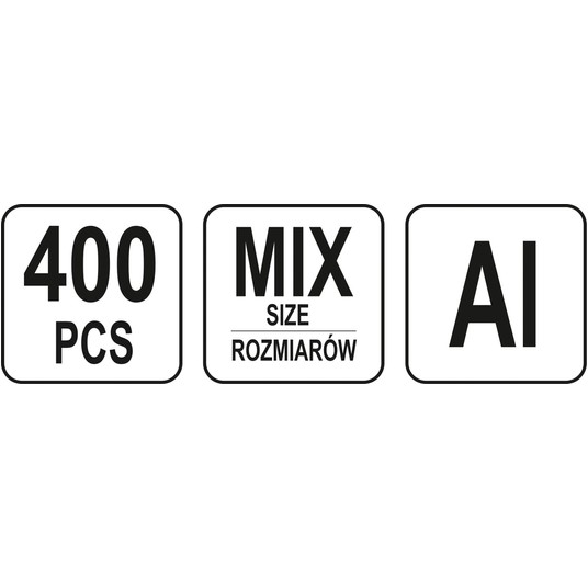 NITY ZRYWALNE MIX 400 SZT -zdjęcie numer 4