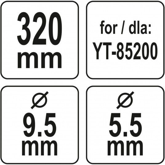 NÓŻ DO KOSIARKI 320MM -zdjęcie numer 5