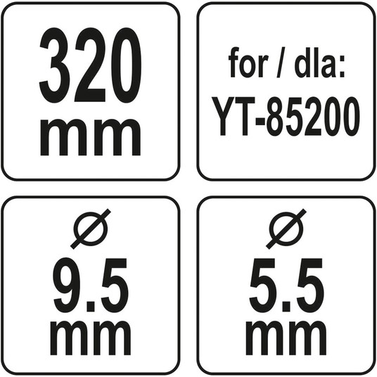 NÓŻ DO KOSIARKI 320MM -zdjęcie numer 5