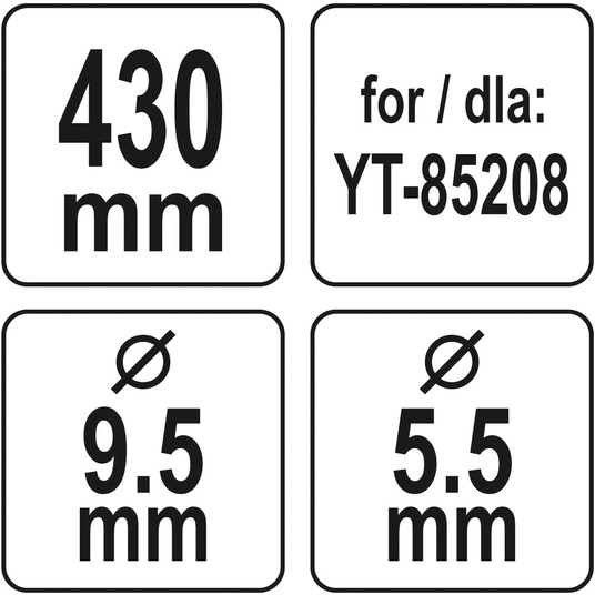 NÓŻ DO KOSIARKI 430MM -zdjęcie numer 5