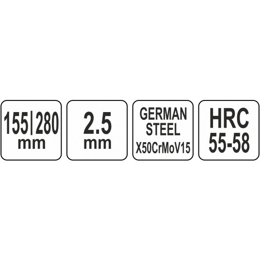 NÓŻ DO TRYBOWANIA 150MM -zdjęcie numer 2
