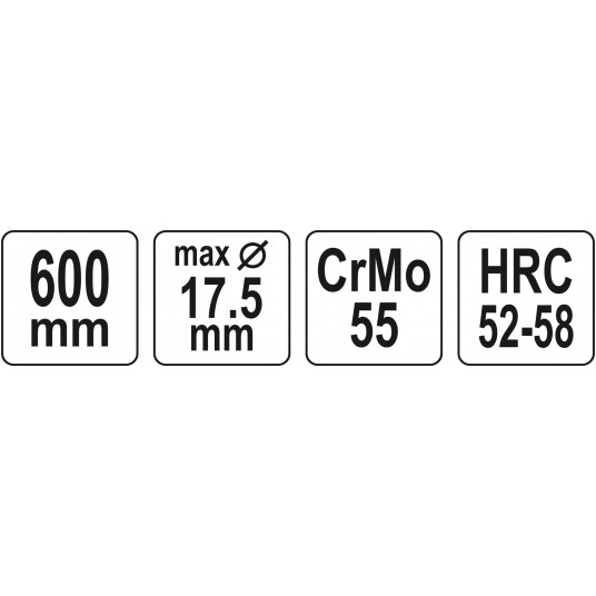 NOŻYCE DO KABLI 600MM ZAKRES MAX 240MM2 -zdjęcie numer 3