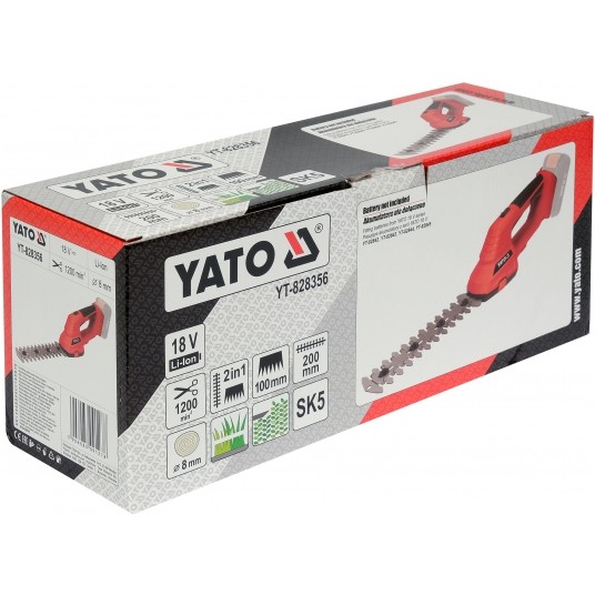 NOŻYCE DO TRAWY I ŻYWOPŁOTU 18V - BODY -zdjęcie numer 10