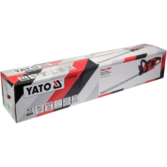 NOŻYCE DO ŻYWOPŁOTU 36V 55CM - BODY -zdjęcie numer 9