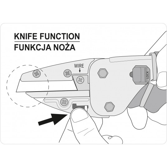 NOŻYCE TECHNICZNE WIELOFUNKCYJNE 250 MM -zdjęcie numer 6