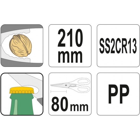 NOŻYCZKI KUCHENNE -zdjęcie numer 4