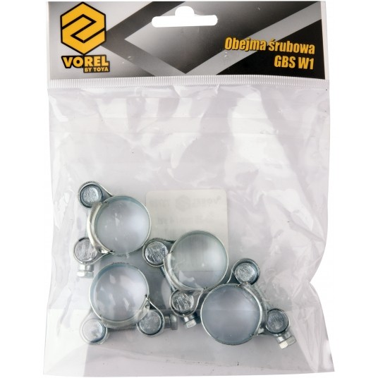 OBEJMA ŚRUBOWA GBS W1 23-25/18MM 4SZT -zdjęcie numer 2
