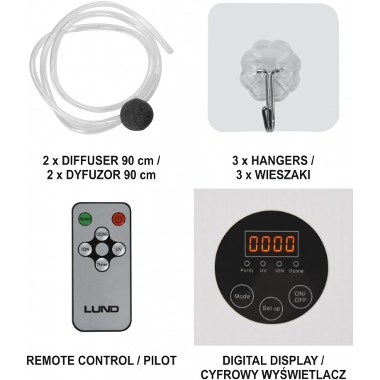 OCZYSZCZACZ POWIETRZA,GEN. OZONU 500MG/H -zdjęcie numer 7