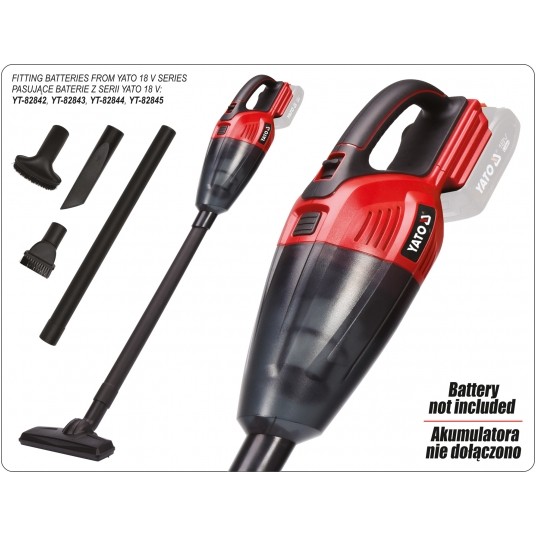 ODKURZACZ 18V Z FILTREM - BODY -zdjęcie numer 12