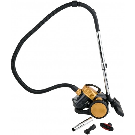 ODKURZACZ CYKL. 700W ZŁOTY 3 SZCZOTKI -zdjęcie numer 5