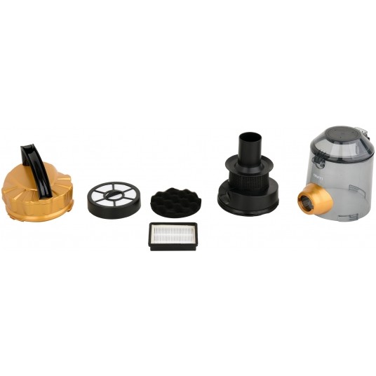 ODKURZACZ CYKL. 700W ZŁOTY 3 SZCZOTKI -zdjęcie numer 7