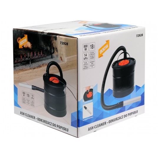 ODKURZACZ DO POPIOŁU 18L 800W -zdjęcie numer 2