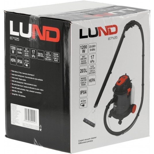 ODKURZACZ PIORĄCY, WIELOFUNKCYJNY 1200W -zdjęcie numer 11