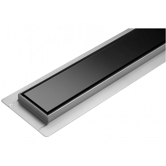 ODPŁYW LINIOWY BLACK GLASS 90 CM WET DRY -zdjęcie numer 6