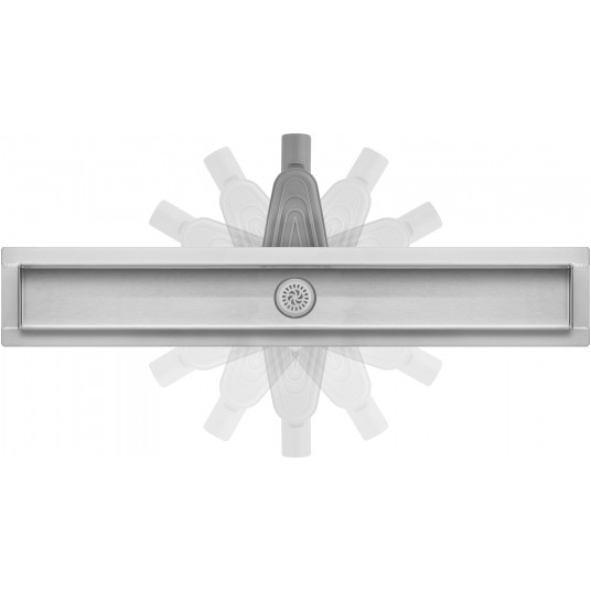 ODPŁYW LINIOWY SNAKE 60 CM WET DRY -zdjęcie numer 3