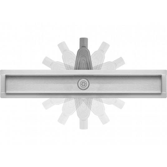 ODPŁYW LINIOWY SNAKE 80 CM WET DRY -zdjęcie numer 3