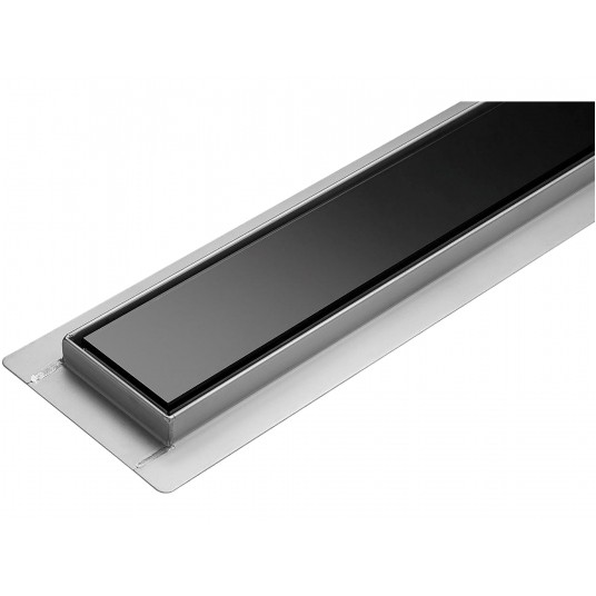 ODPŁYW LINIOWY WET DRY BLACK GLASS 80 CM -zdjęcie numer 6