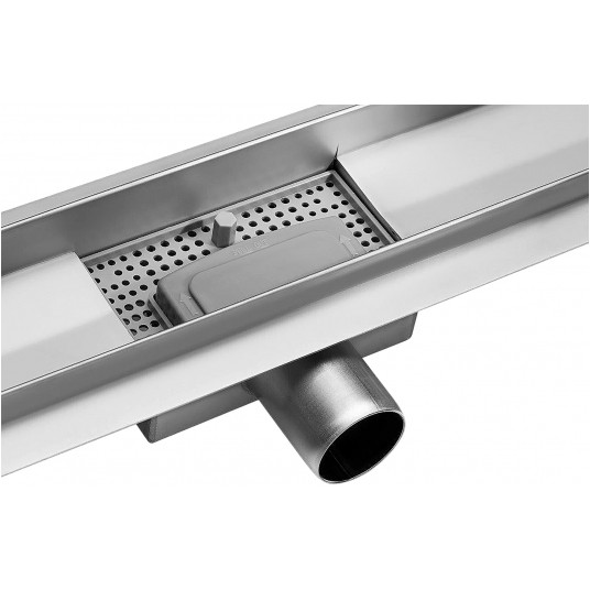 ODPŁYW LINIOWY WET DRY WHITE GLASS 70 CM -zdjęcie numer 9