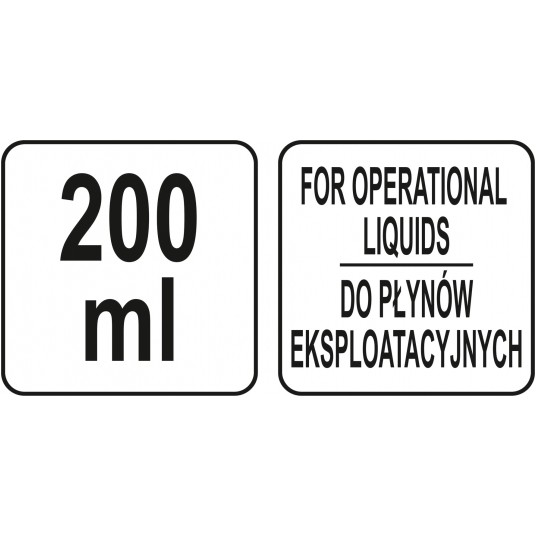 ODSYSARKA RĘCZNA DO PŁYNÓW 200ML -zdjęcie numer 4