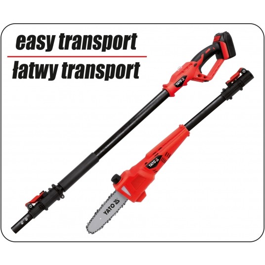 OKRZESYWARKA TELESKOPOWA 18V 8'' - 2AH -zdjęcie numer 9