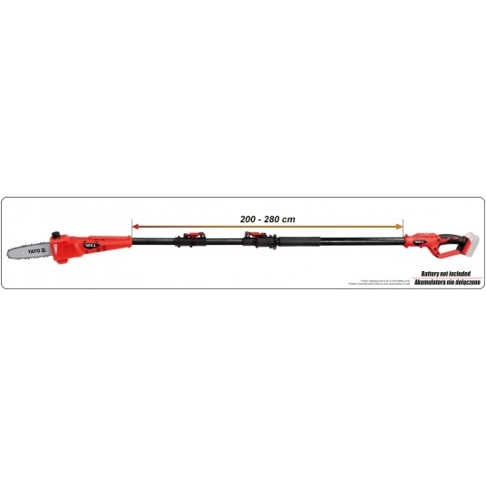 OKRZESYWARKA TELESKOPOWA 18V 8'' - BODY -zdjęcie numer 5