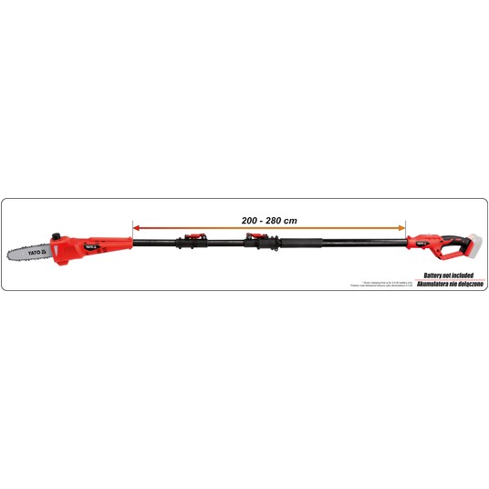 OKRZESYWARKA TELESKOPOWA 18V 8'' - BODY -zdjęcie numer 5