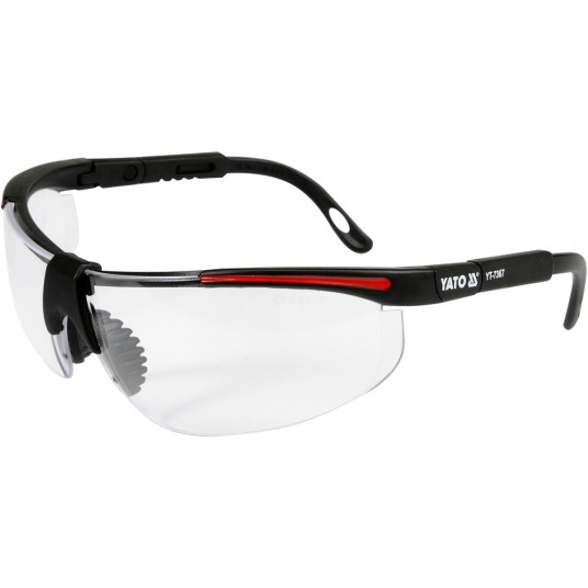 OKULARY OCHRONNE BEZBARWNE TYP 91708 -zdjęcie numer 1