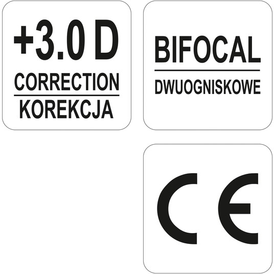 OKULARY OCHRONNE KOREKCYJNE +3 -zdjęcie numer 2