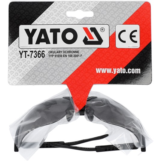 OKULARY OCHRONNE SZARE TYP 91659 -zdjęcie numer 3