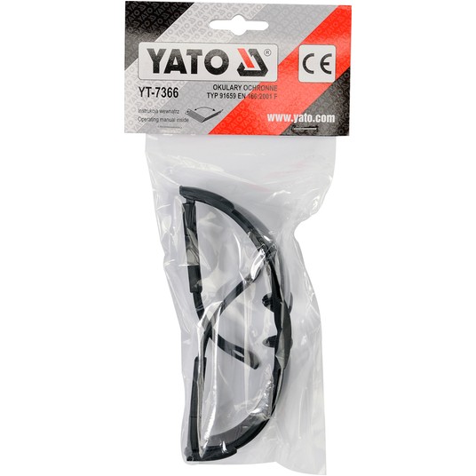 OKULARY OCHRONNE SZARE TYP 91659 -zdjęcie numer 4